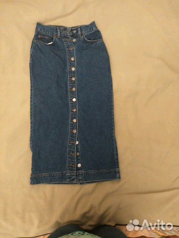 Юбка джинсовая