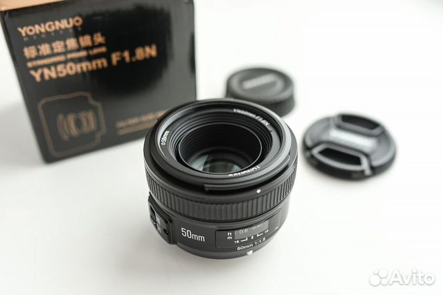 Yongnuo AF 50mm f/1.8 для Nikon Новый Yongnuo AF 50mm f/1.8 для Nikon Новый
