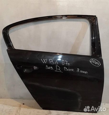 Дверь задняя правая Passat B6 07г 2014 Дверь задняя правая Passat B6 07г 2014