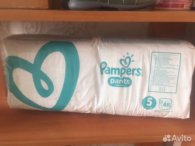 Трусики-подгузники pampers 5-ка