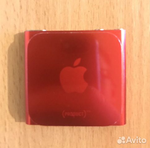 iPod Nano 6 (Red product) + новые наушники Earpods