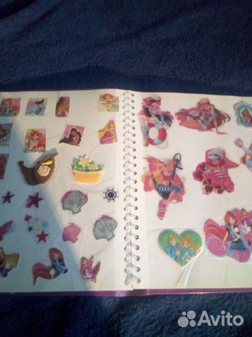 Альбом наклеек.Winx Альбом наклеек.Winx