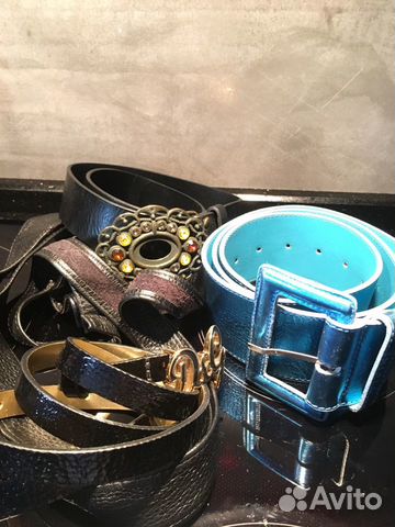 Ремень кожаный Dolce & Gabbana Ремень кожаный Dolce & Gabbana