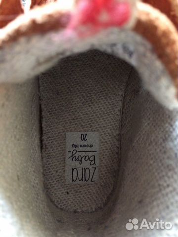 Ботинки Zara для девочки Ботинки Zara для девочки