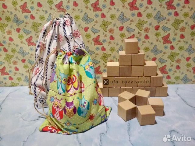 Деревянные кубики Деревянные кубики