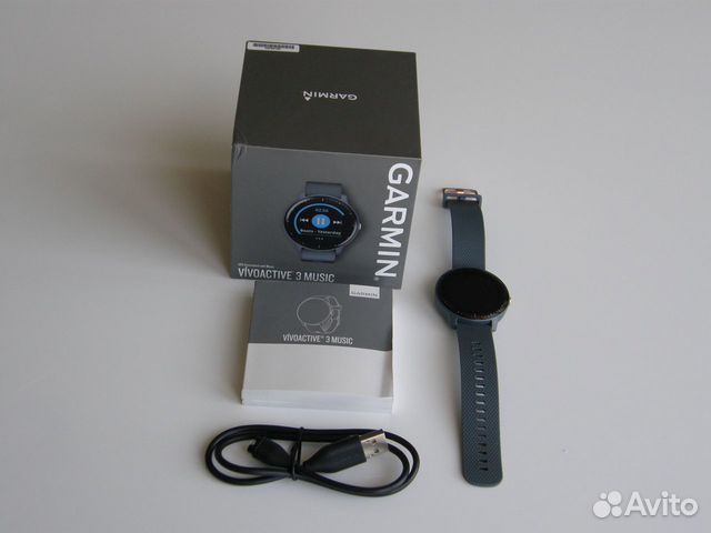 Garmin Vivoactive 3 Music Синий гранит Garmin Vivoactive 3 Music Синий гранит
