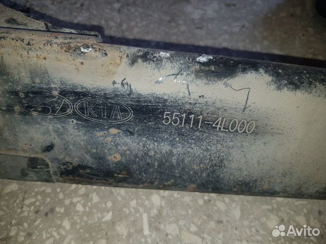 Задняя балка Kia Rio Солярис 55111-4L000 оригинал