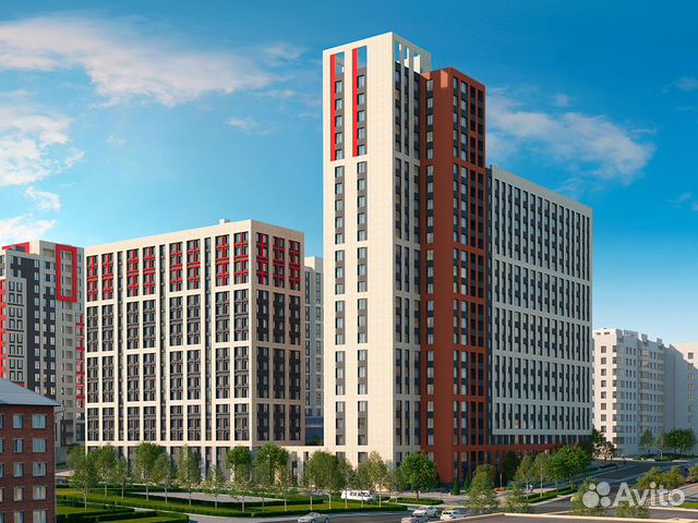 1-к квартира, 38.9 м², 14/19 эт. 1-к квартира, 38.9 м², 14/19 эт.