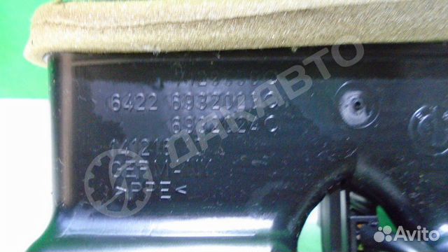 Воздуховод печки бмв E60