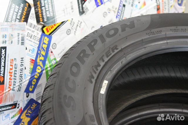 Шины бу 225 60 17 Pirelli Scorpion WInter