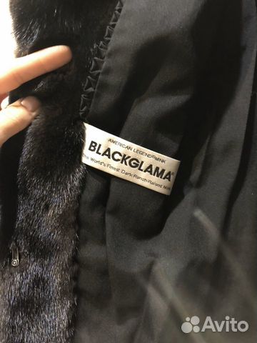 Шуба норковая Blackglama