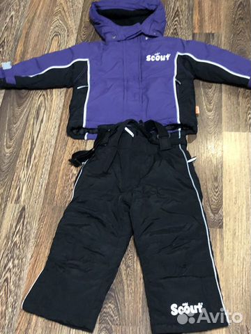 Костюм зимний новый scout, размер 92