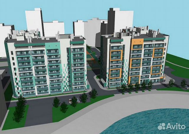 3-к квартира, 89.1 м², 6/9 эт.