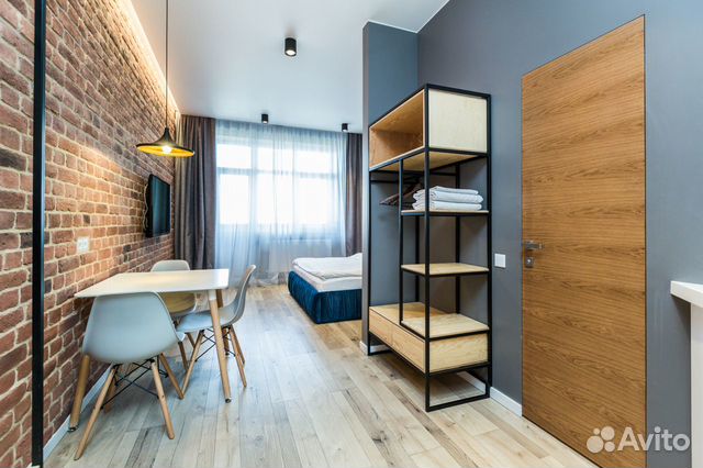 

Квартира-студия, 36 м², 1 кровать