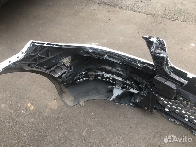 W204 бампер передний в сборе mercedes рестайл