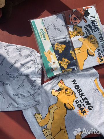 Новые пижамы Disney, из Испании. Хлопок