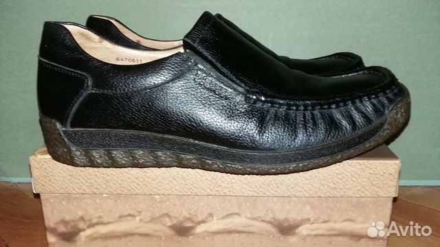 Ботинки мужские M.shoes (р.42) осень/весна нат.кож