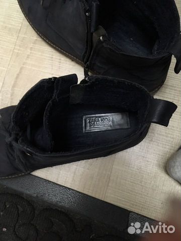 Ботинки демисезонные Zara boys р.39 Ботинки демисезонные Zara boys р.39