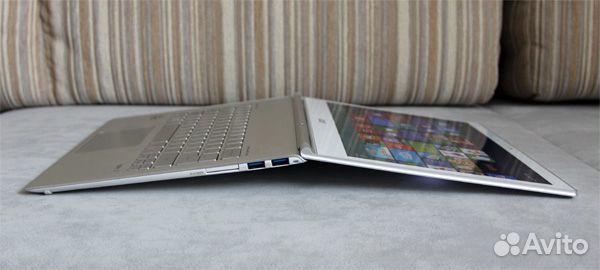 Тончайший 13.3 FHD IPS Acer S7 i7 на Raid 0 240gb