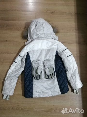 Горнолыжный костюм детский для девочки 8-10 лет