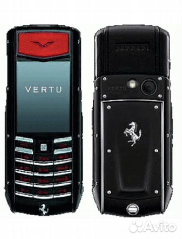 Телефон vertu ascent TI ferrari nero оригинал Телефон vertu ascent TI ferrari nero оригинал