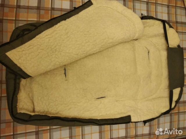 Зимний меховой конверт