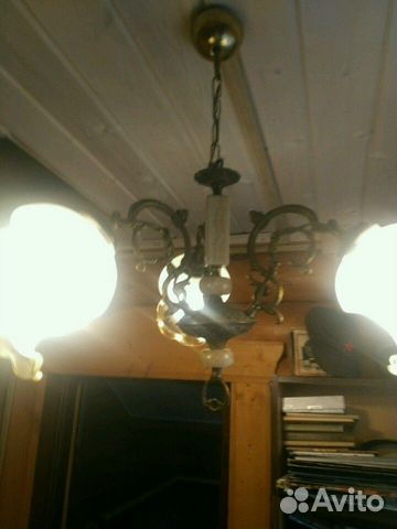 Люстра бронзовая Югославия из СССР