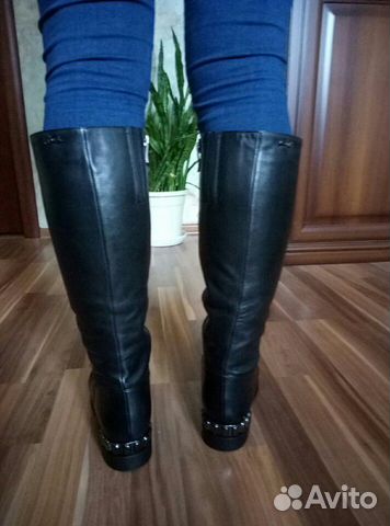 Сапоги новые зимние натур. кожа