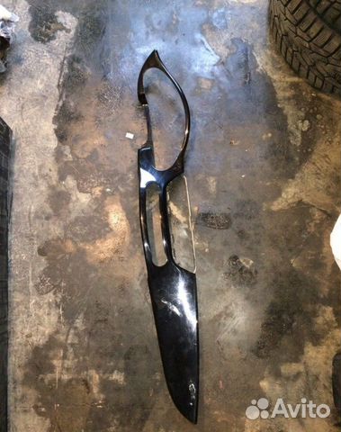 Накладка деревянная на торпедо Mercedes w219 CLS