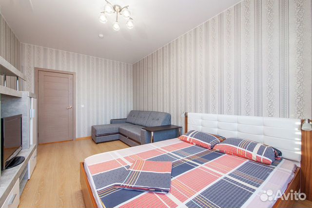 

1-к. квартира, 42 м², 2 кровати