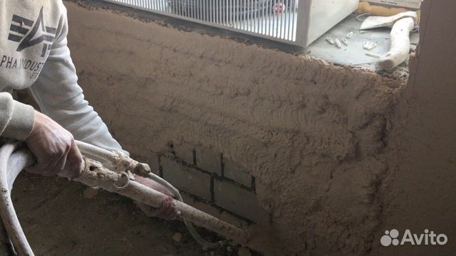 Механизированная штукатурка (машинная) Механизированная штукатурка (машинная)