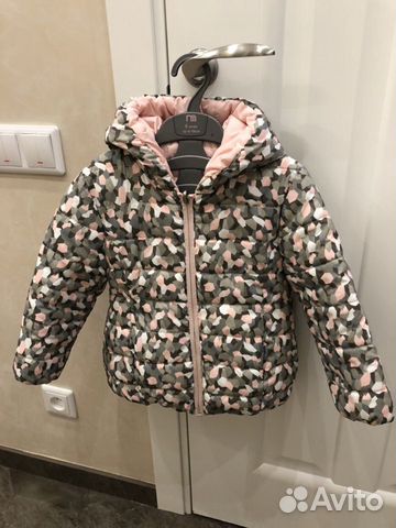 Продам детскую куртку сезон весна-осень двусторонн
