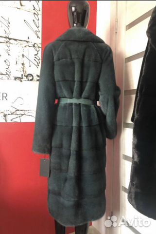 Шуба норковая изумруд (новая с бирками) Шуба норковая изумруд (новая с бирками)