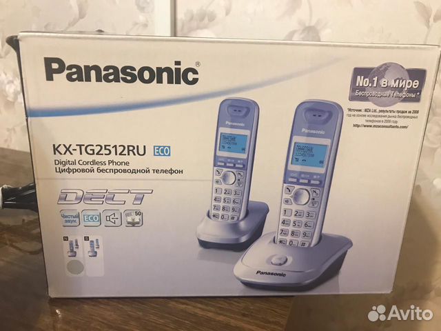 Телефон Panasonic KX-TG2512RUS Телефон Panasonic KX-TG2512RUS
