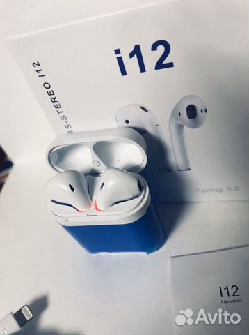 Беспроводные наушники новые Air Pods tws i12