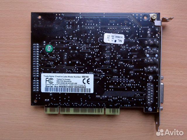 Звуковая карта Creative SB Live 5.1 SB0100 Звуковая карта Creative SB Live 5.1 SB0100