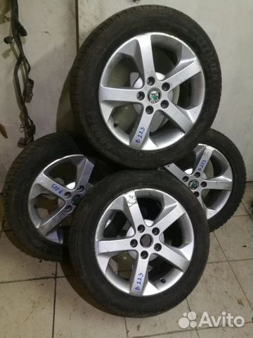 Колеса в сборе оригинальные Skoda 16 Колеса в сборе оригинальные Skoda 16