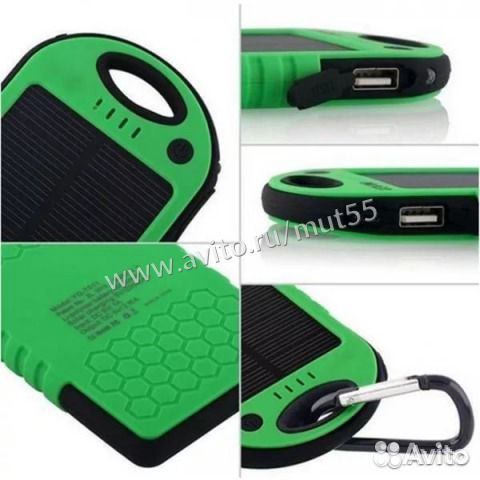 Power Bank Повербанк 5000mah на солнечных батареях Power Bank Повербанк 5000mah на солнечных батареях