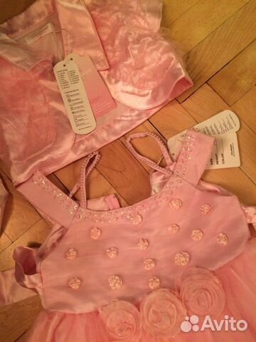Праздничное платье на девочку 86-94 см