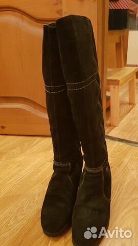 Сапоги зимние замшевые Rieker 38р Сапоги зимние замшевые Rieker 38р