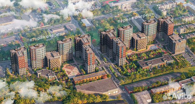 2-к квартира, 32.4 м², 8/20 эт.