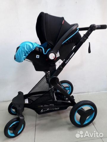 Коляска Belecoo BLX6 3в1 экокожа/ткань новая Коляска Belecoo BLX6 3в1 экокожа/ткань новая