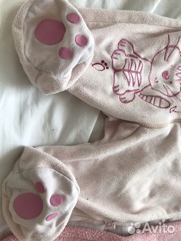 Флисовые комбезики 3-6 м Флисовые комбезики 3-6 м