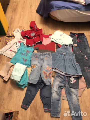 Пакет вещей 92-104 для девочки
