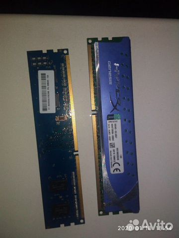 Оперативная память ddr 3, 2х2гб и 4гб