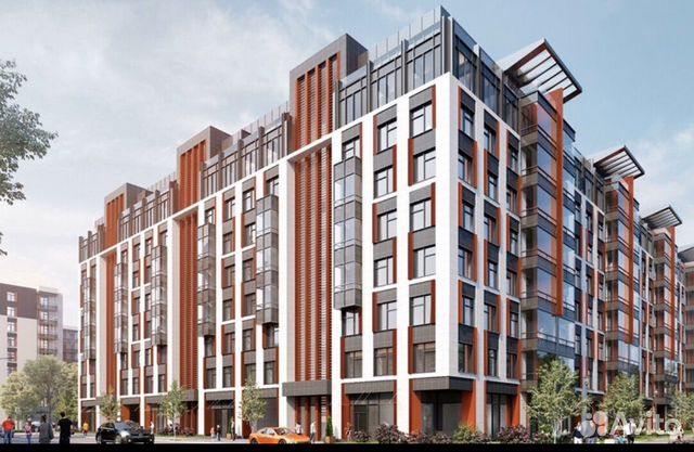 1-к квартира, 34.1 м², 6/9 эт.