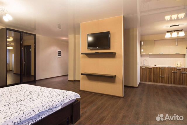 

Квартира-студия, 44 м², 3 кровати