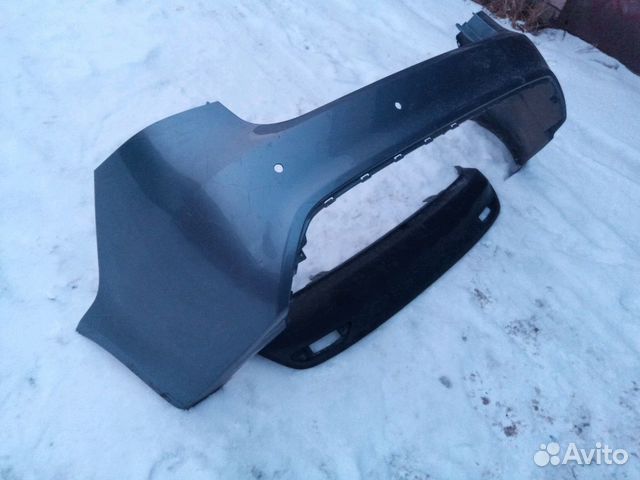 Задний бампер Хундай Солярис, Киа Рио Задний бампер Хундай Солярис, Киа Рио