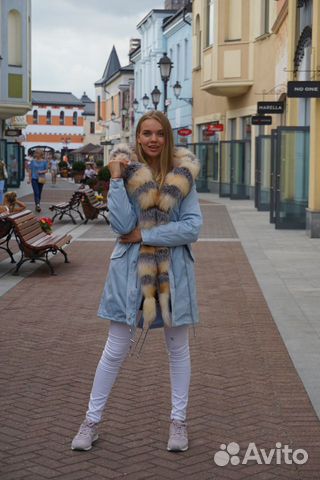 Парка с мехом лисы Парка с мехом лисы