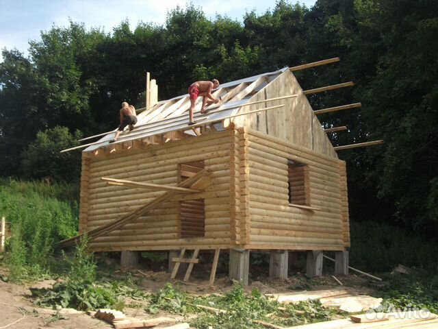 Сруб бани 6*6 метров (оцб) Сруб бани 6*6 метров (оцб)